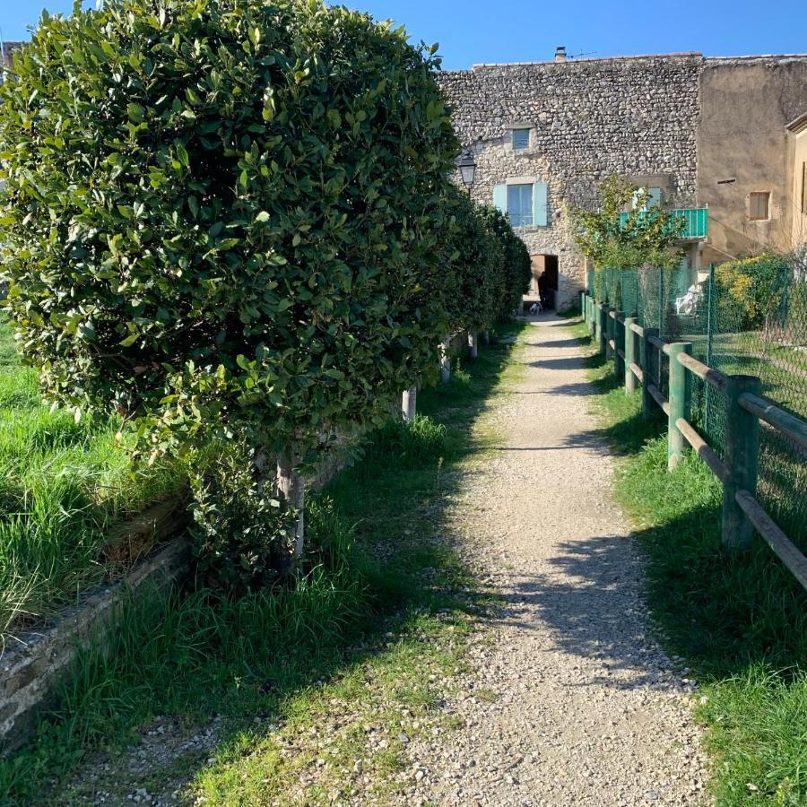 Maison de village au cœur de la Drôme Médiévale - Les Remparts - Drôme provençale Châteauneuf-du-Rhône Exterior foto